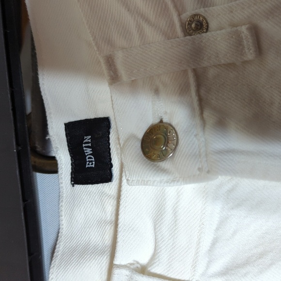 EDWIN KALI ANKLE HORIZON VINTAGE STRAIGHT WATER COLOR FLOWER 100% COTTON SIZE 26 - Picture 4 of 15